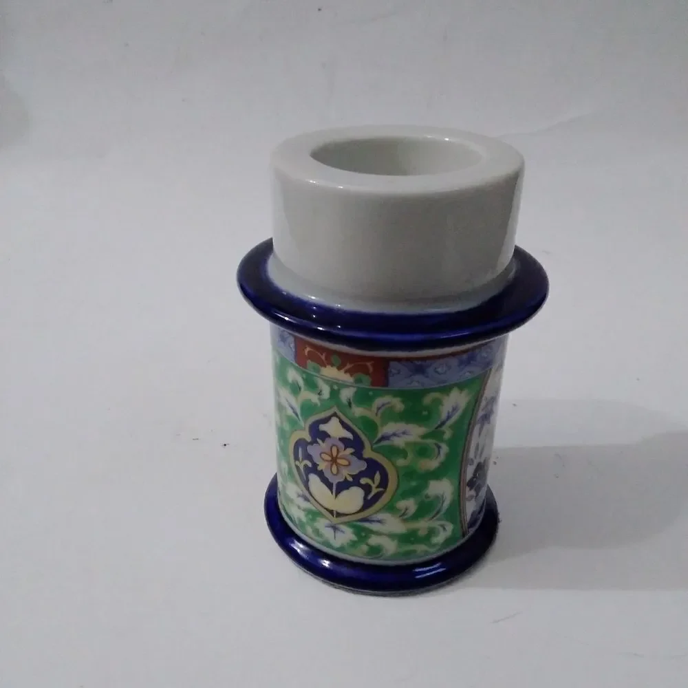 ⬇️⬇️⬇️Hand-painted Candle Holder by CCC Japan
